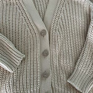 Babaa Cotton Cardigan Sweater